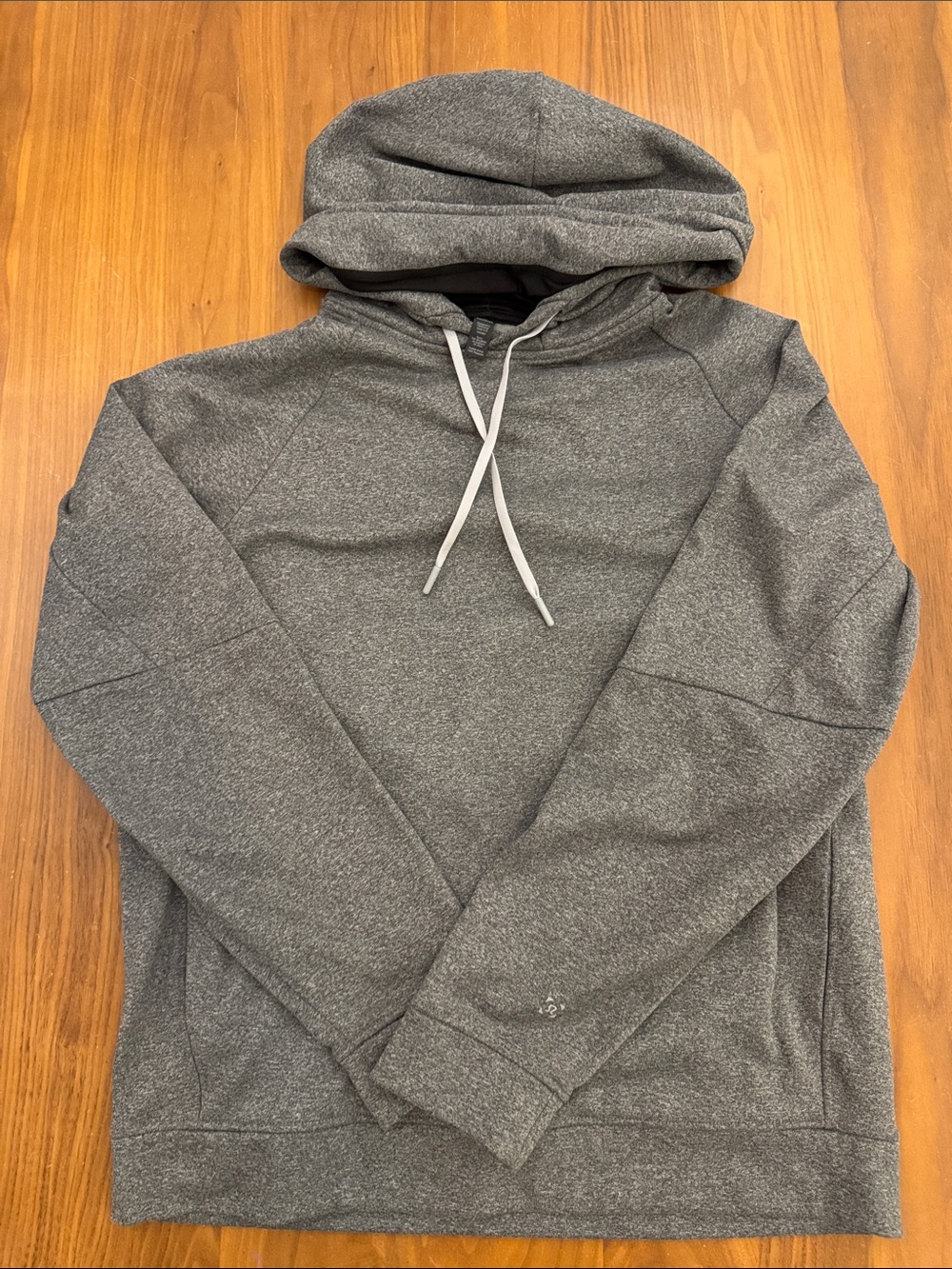 Lululemon Men's Gray Hooded Pullover Sweatshirt